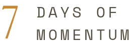 7 days of momentum